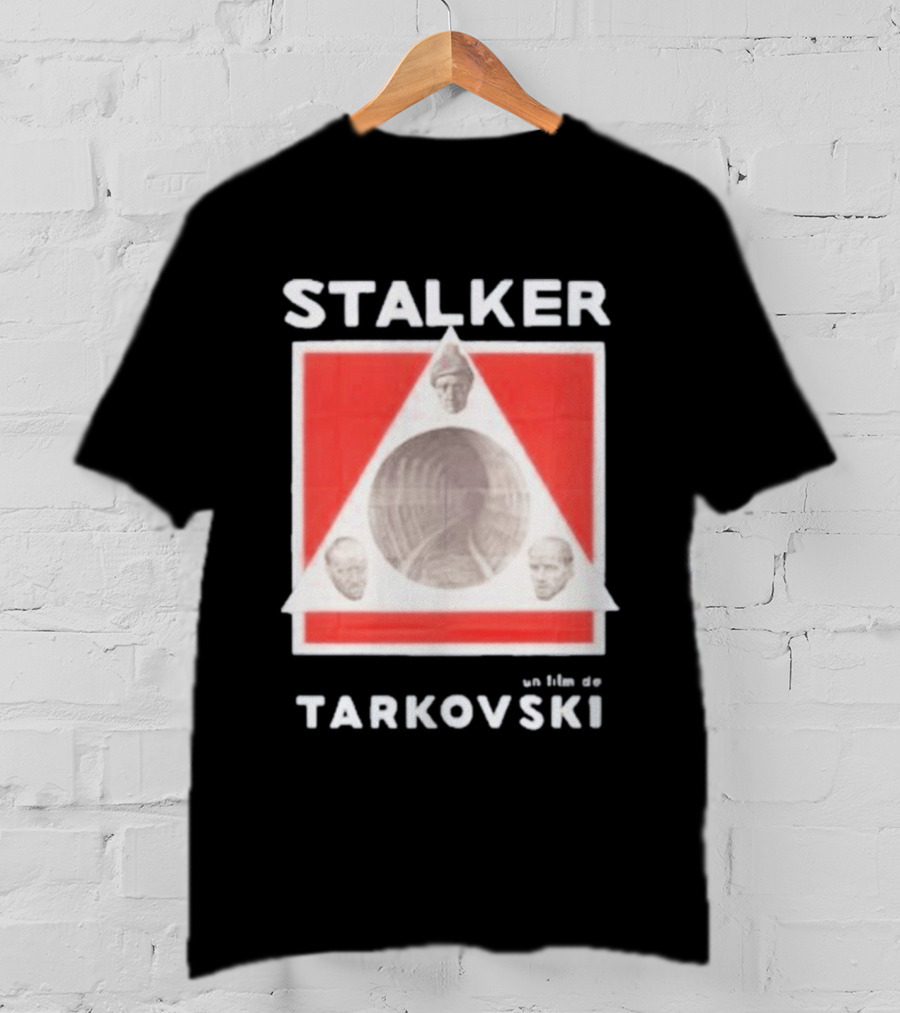 Stalker Film Tarkovski Triangular Faces T-Shirt