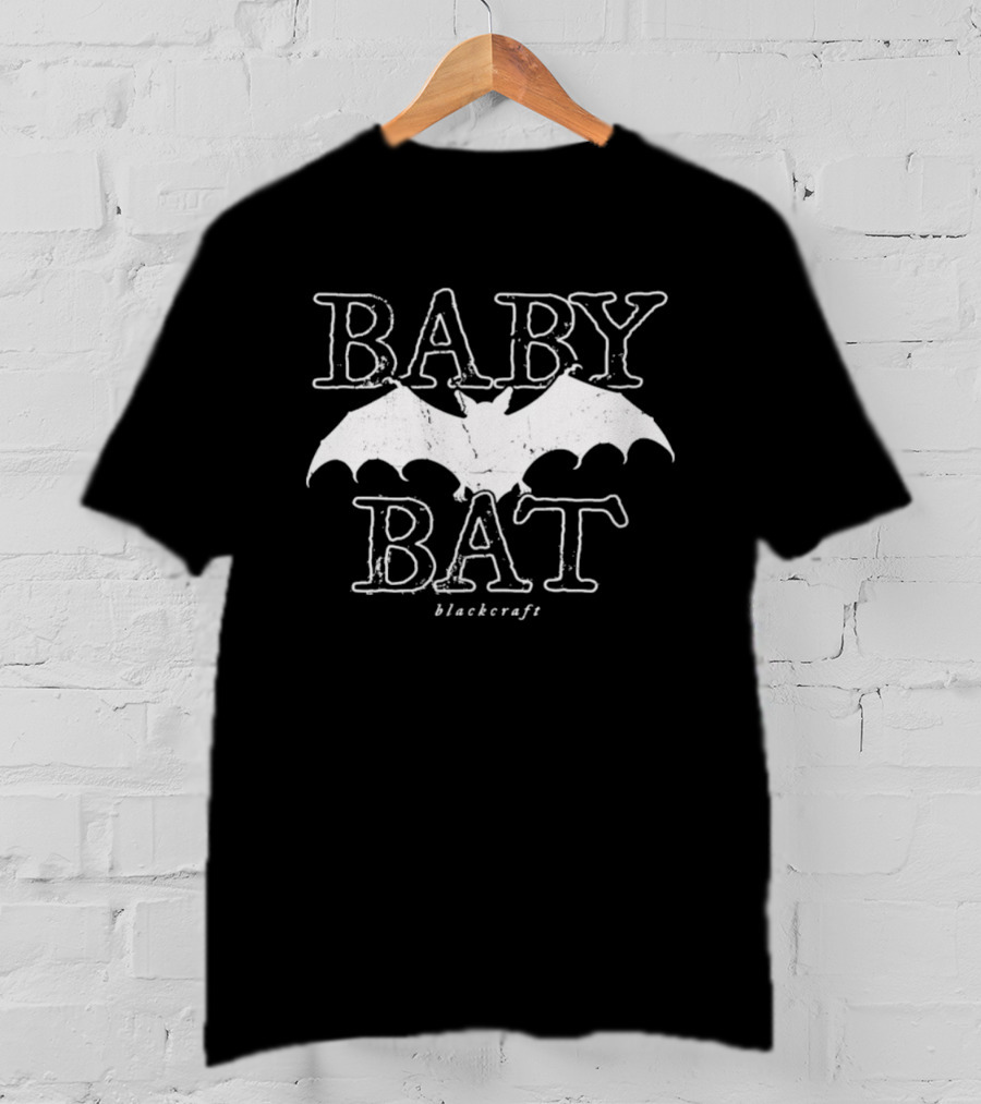 Blackcraft Baby Bat Winged Goth Aesthetic T-Shirt