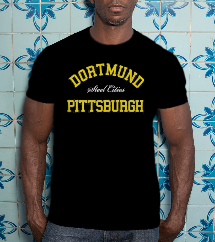 Dortmund Pittsburgh Steel Cities T-Shirt