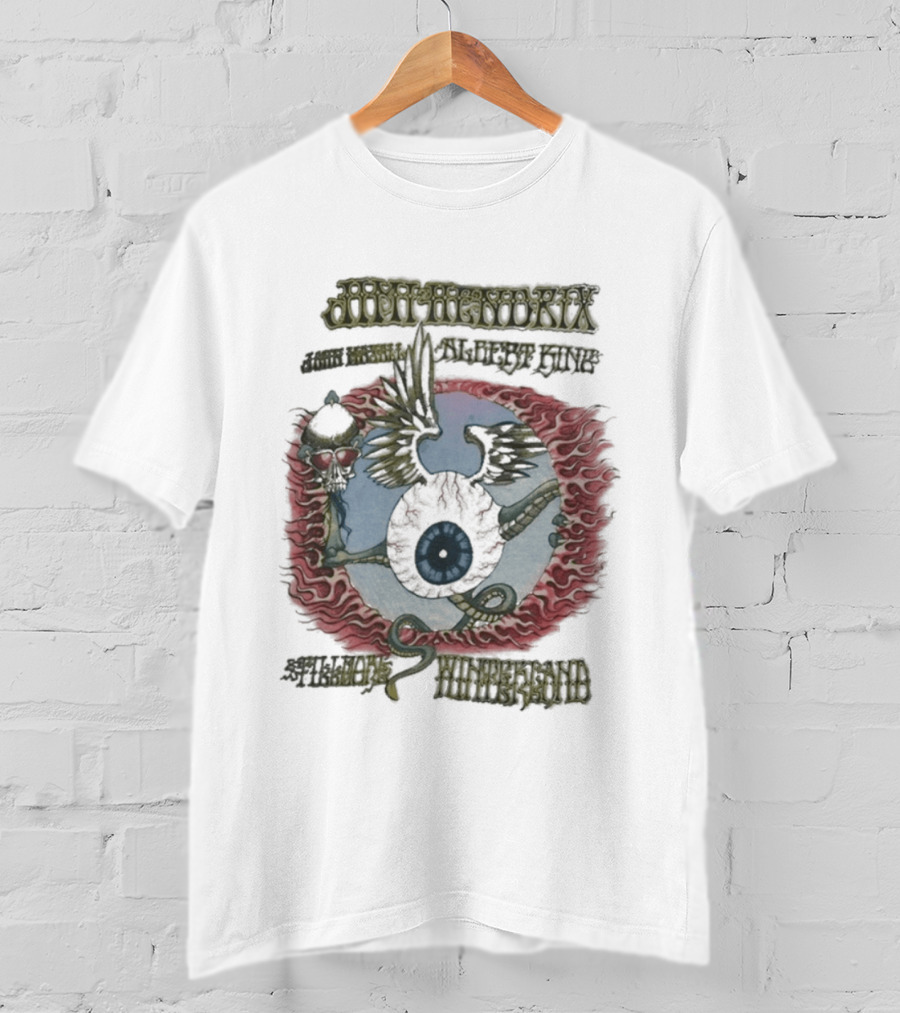 Swedish Concert 1967 Jimi Hendrix Experience Albert King John Mayall T-Shirt