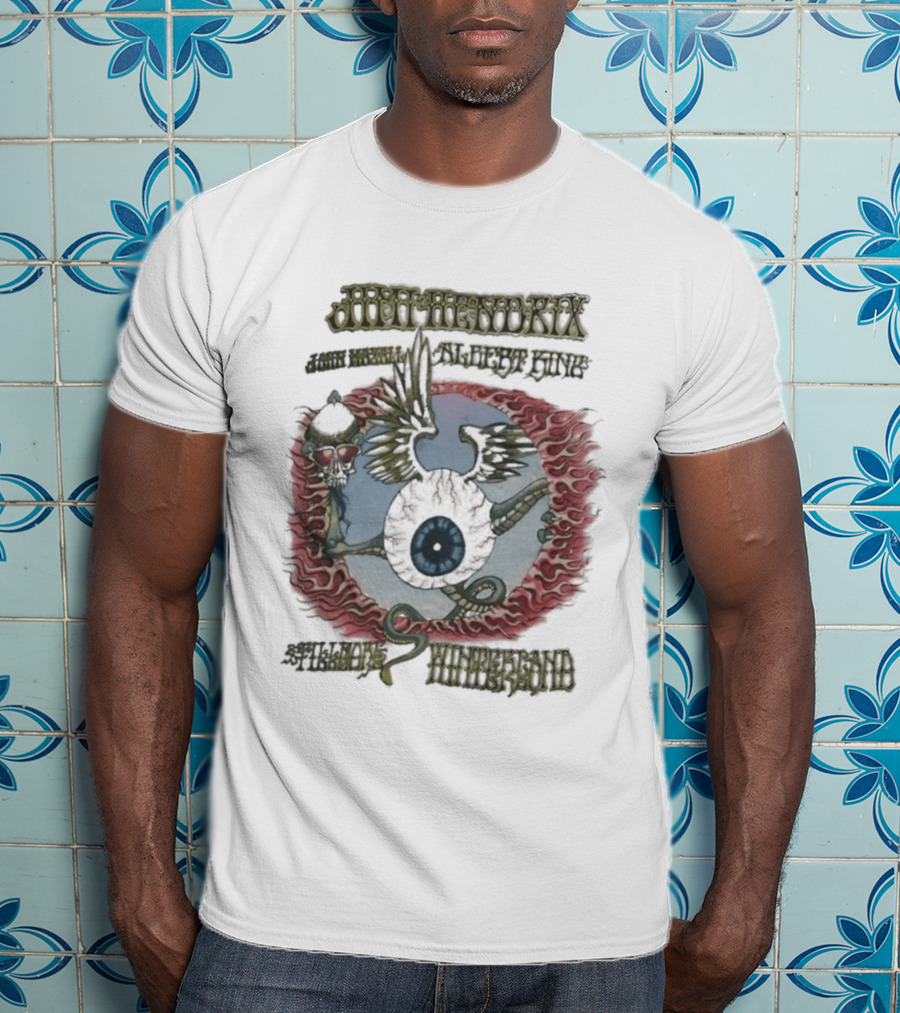 Swedish Concert 1967 Jimi Hendrix Experience Albert King John Mayall T-Shirt