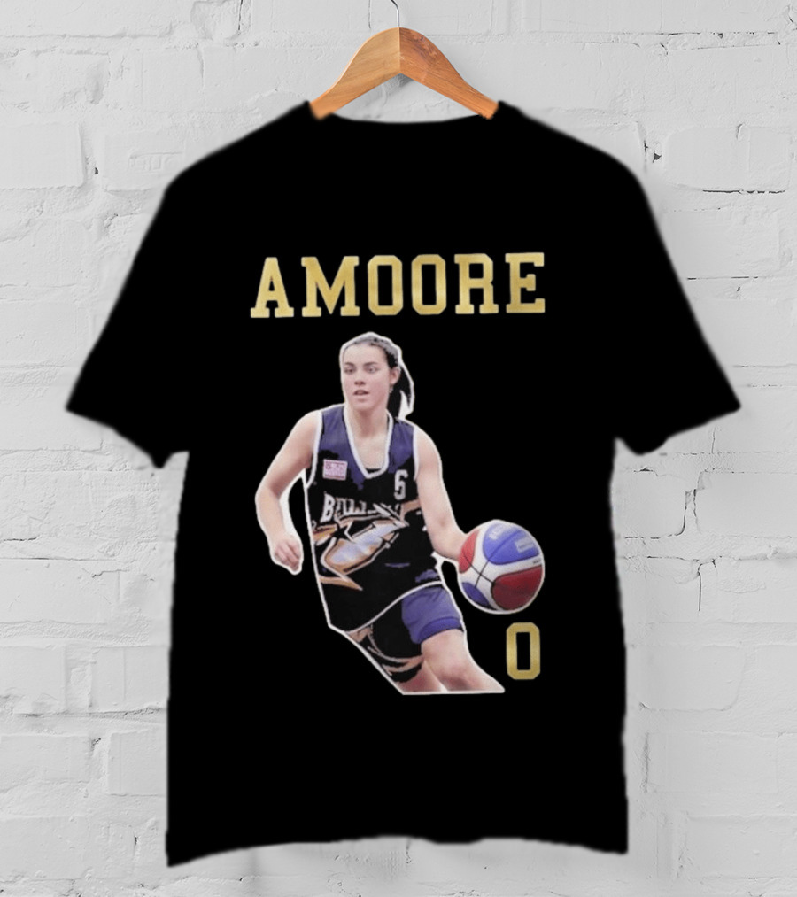 Amoore Bulls Basketball Player Jersey Number 0 T-Shirt
