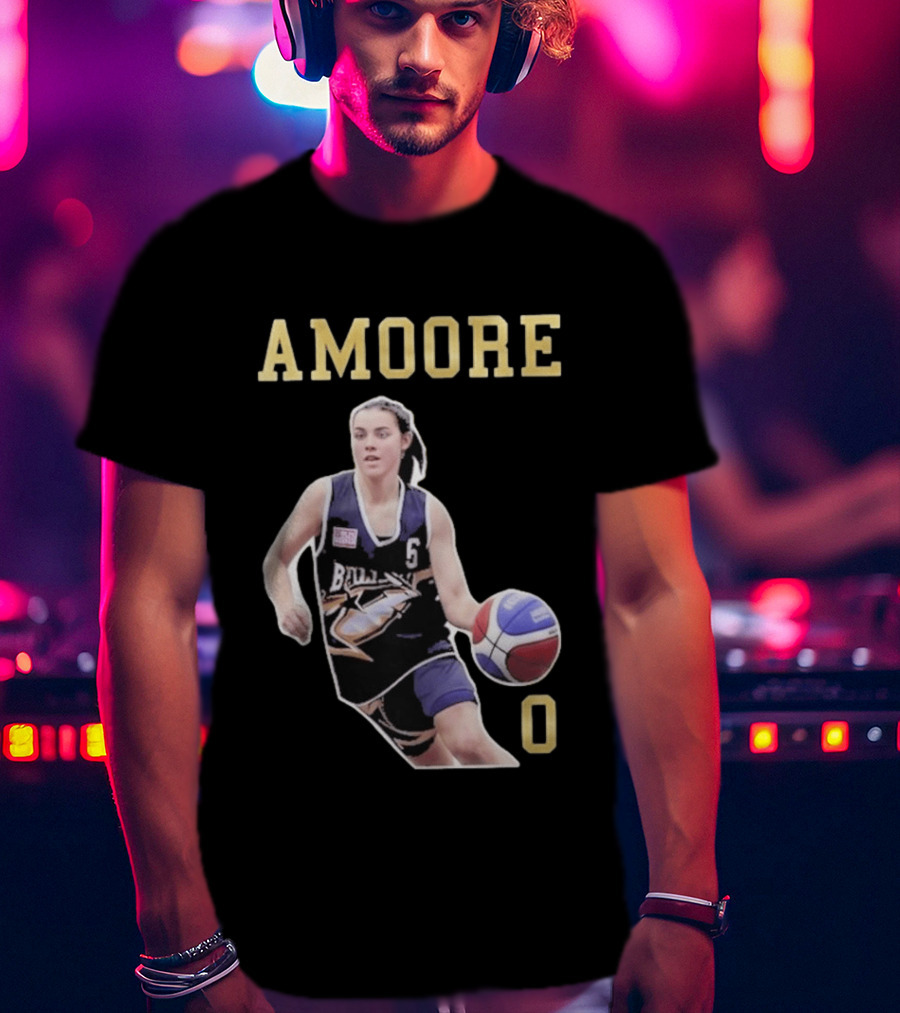 Amoore Bulls Basketball Player Jersey Number 0 T-Shirt