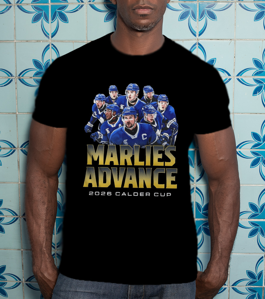 Marlies Advance 2026 Calder Cup Victory Toronto Hockey Team T-Shirt
