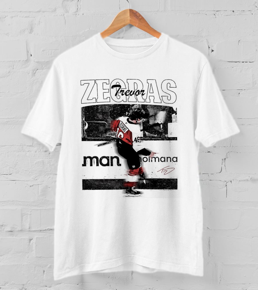 Zegras Trevor Holmana Philadelphia Flyers Hockey T-Shirt