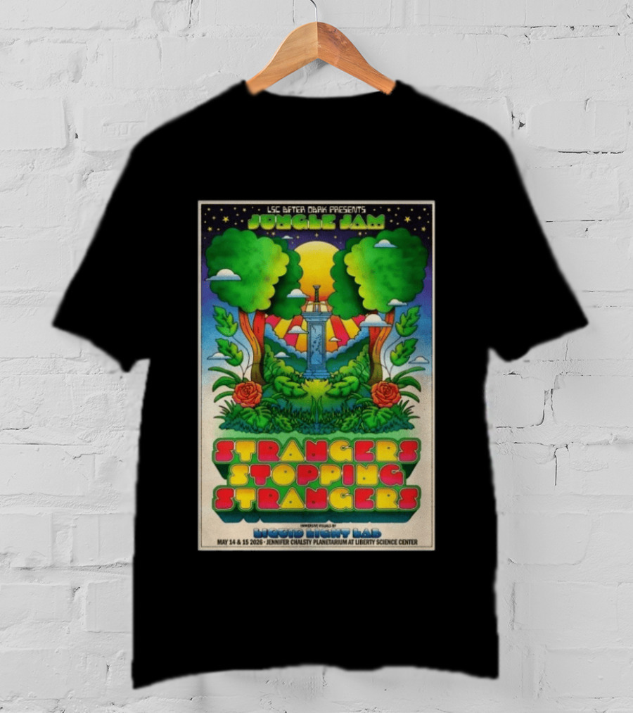 Strangers Stopping Strangers Jersey City NJ 5 14 5 15 2026 T-Shirt