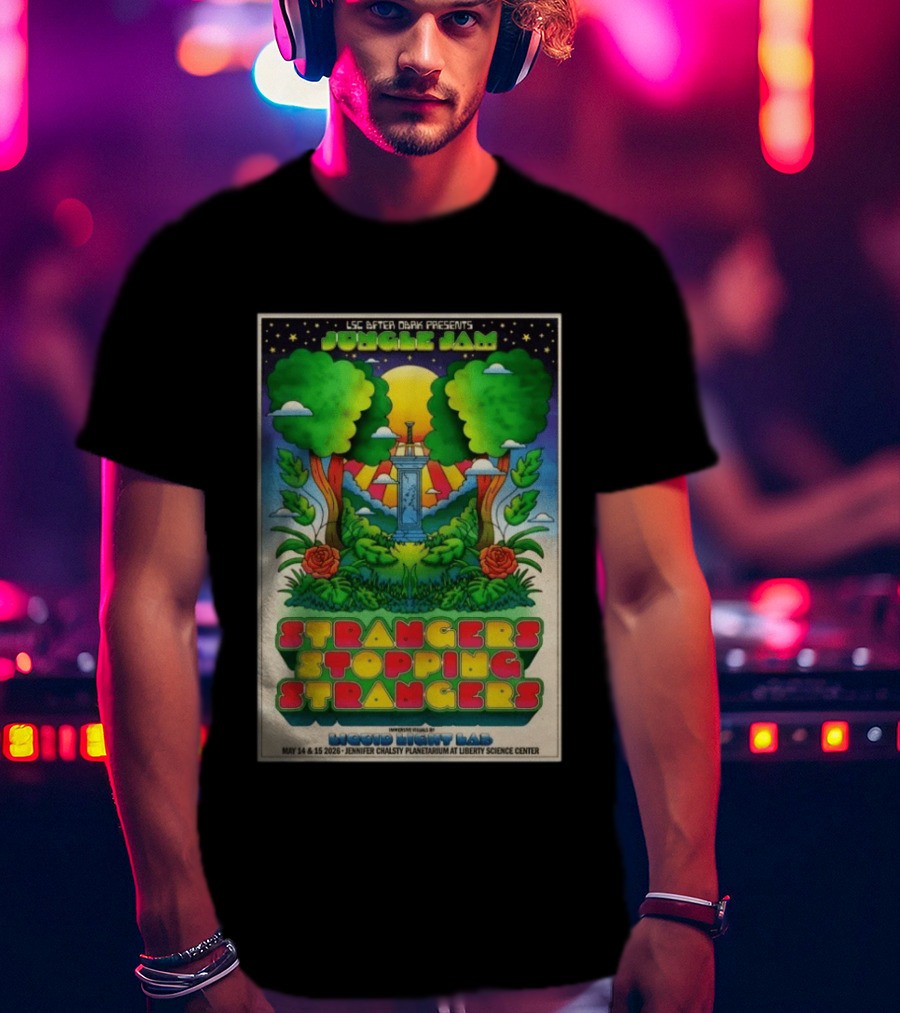 Strangers Stopping Strangers Jersey City NJ 5 14 5 15 2026 T-Shirt