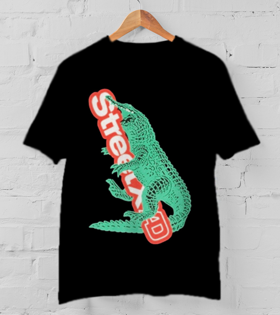 StreetxAD Basilik Gator Vintage Crocodile T-Shirt