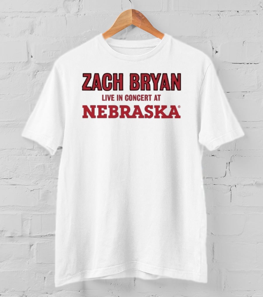 Zach Bryan Live In Concert At Nebraska Event 2026 Heaven On Tour T-Shirt