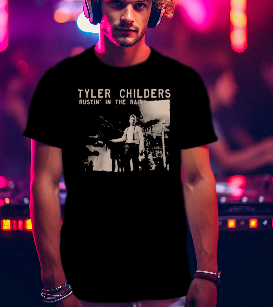 Tyler Childers Rustin In The Rain Vintage Western T-Shirt