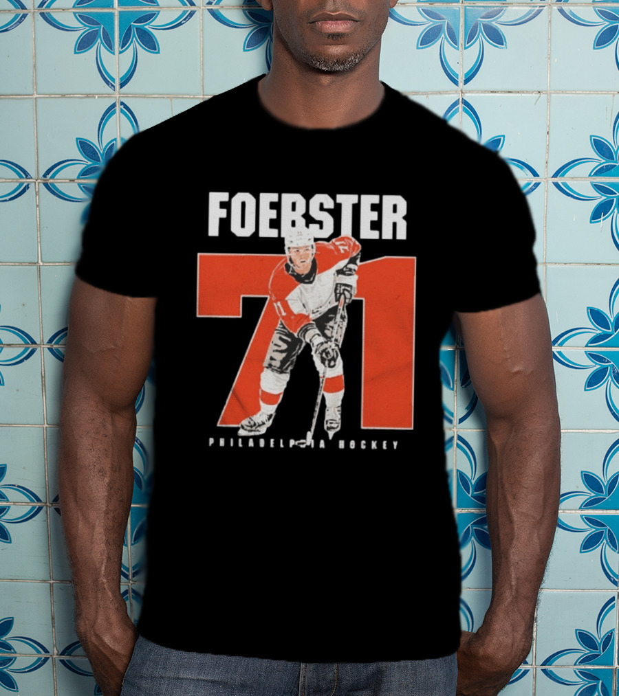 Tyson Foerster 71 Philadelphia Hockey Flyers T-Shirt