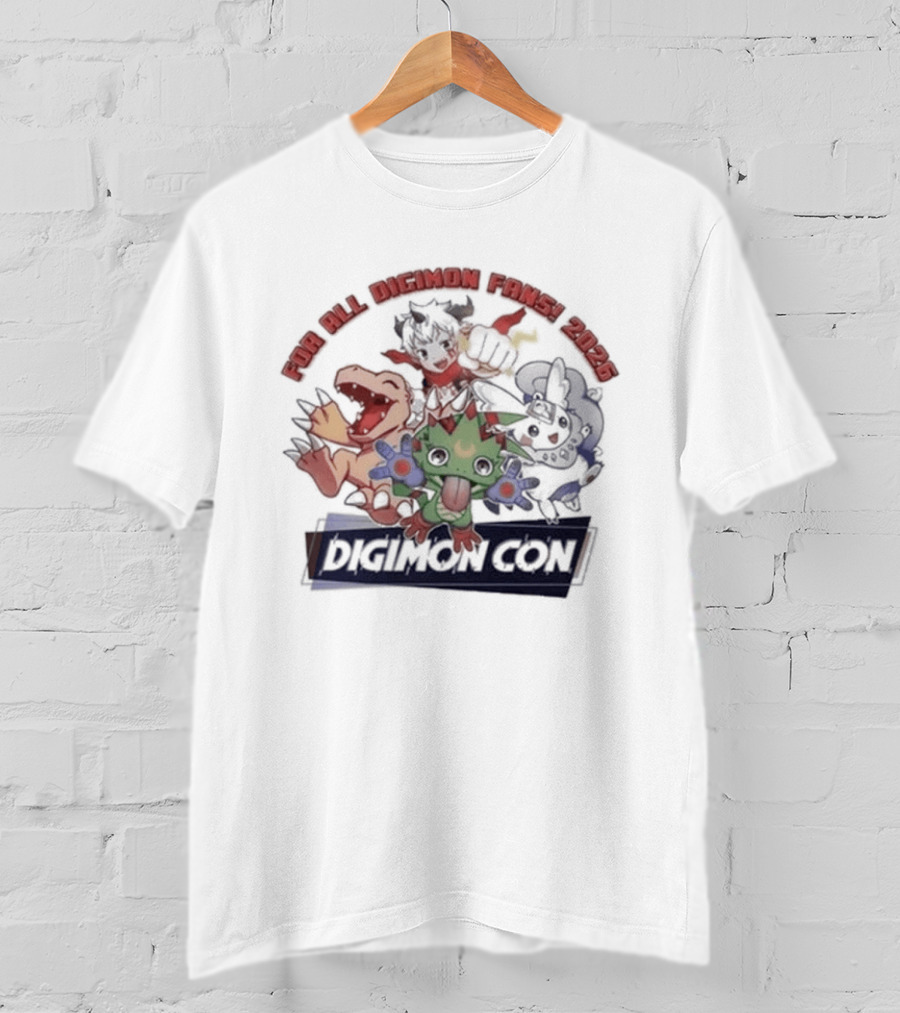 Digimon Con 2026 For All Digimon Fans T-Shirt