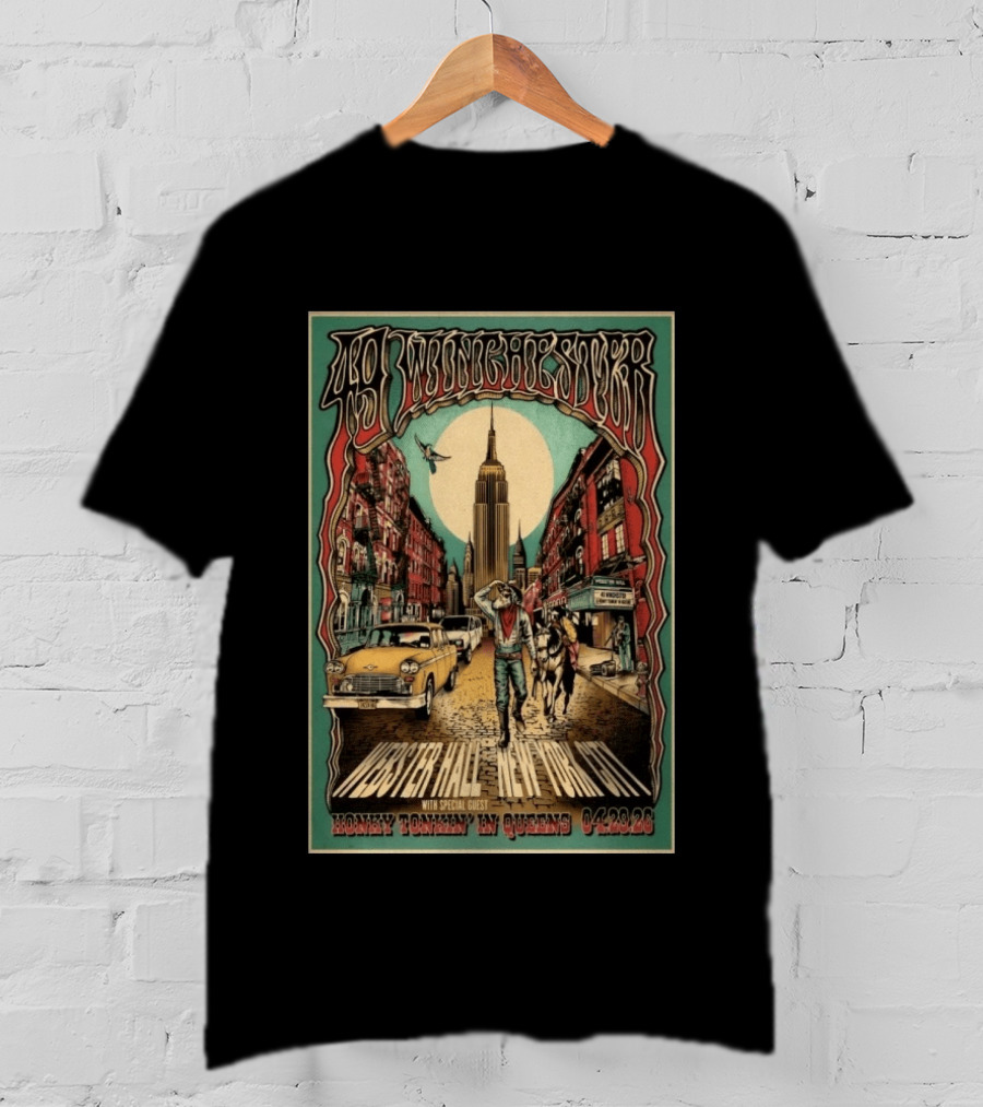 49 Winchester Webster Hall NYC April 29 2026 Honky Tonkin' En Queens Concert T-Shirt