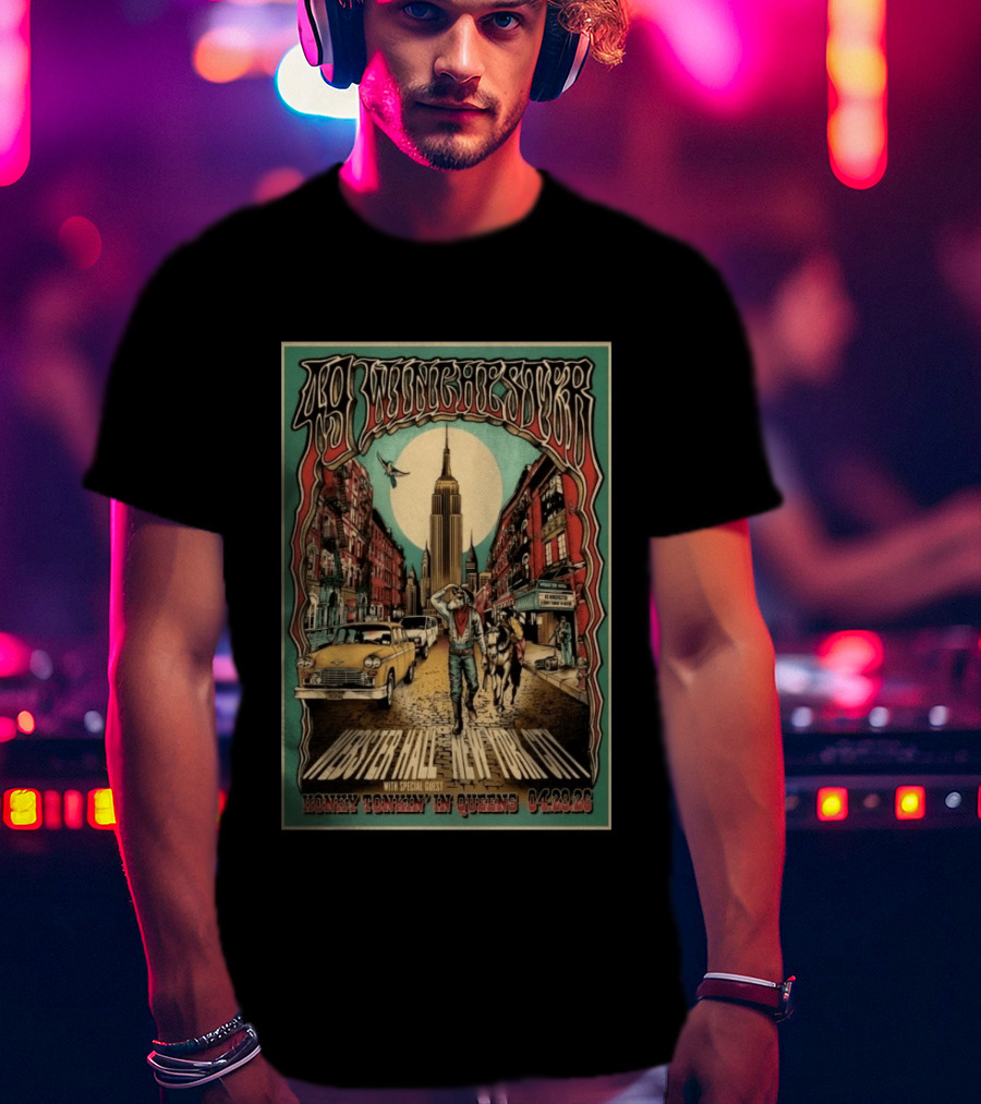 49 Winchester Webster Hall NYC April 29 2026 Honky Tonkin' En Queens Concert T-Shirt