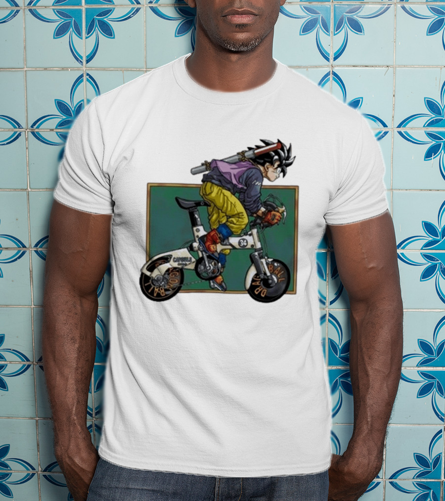 Dragon Ball Z Goku Limited Edition Cycling 34 Capsule Corp T-Shirt