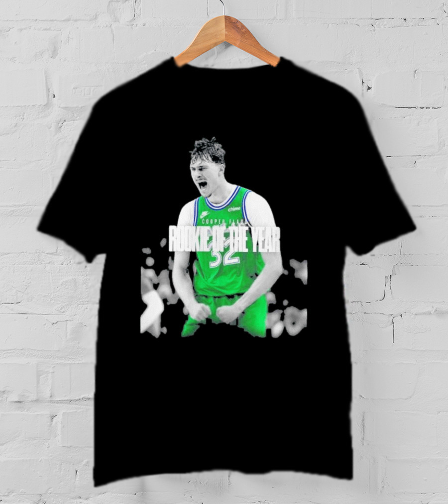 Cooper Flagg Rookie Of The Year 32 NBA 2026 T-Shirt