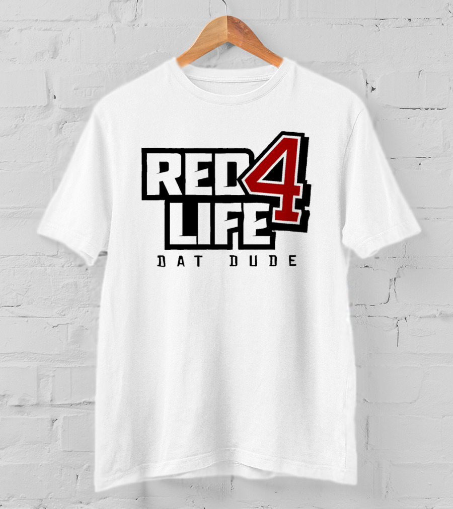 Red4Life Bat Dude Cincinnati Reds Baseball Fan Spirit T-Shirt