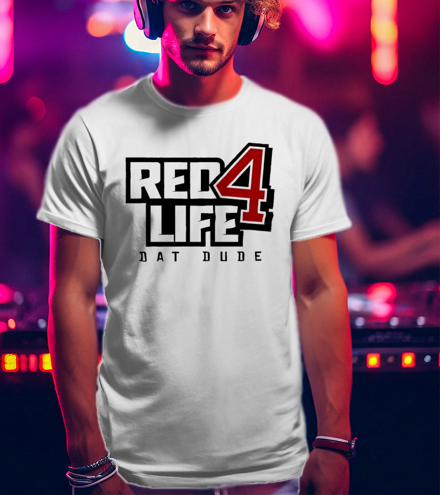 Red4Life Bat Dude Cincinnati Reds Baseball Fan Spirit T-Shirt