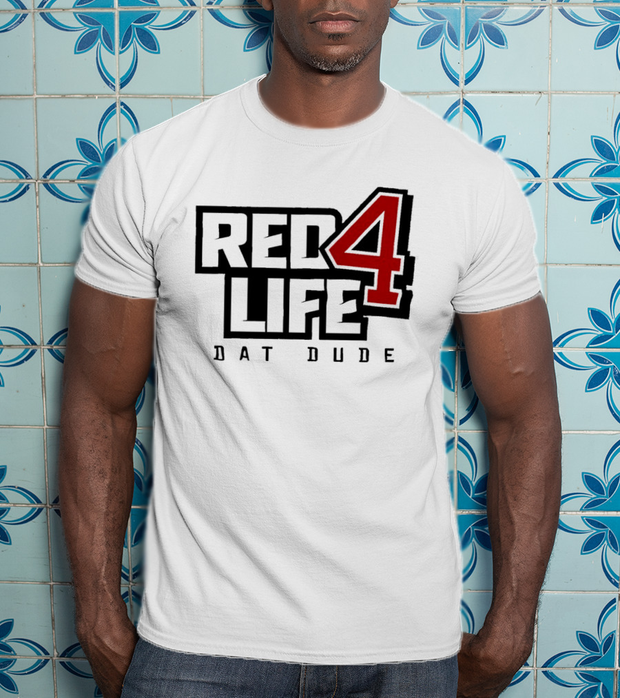 Red4Life Bat Dude Cincinnati Reds Baseball Fan Spirit T-Shirt