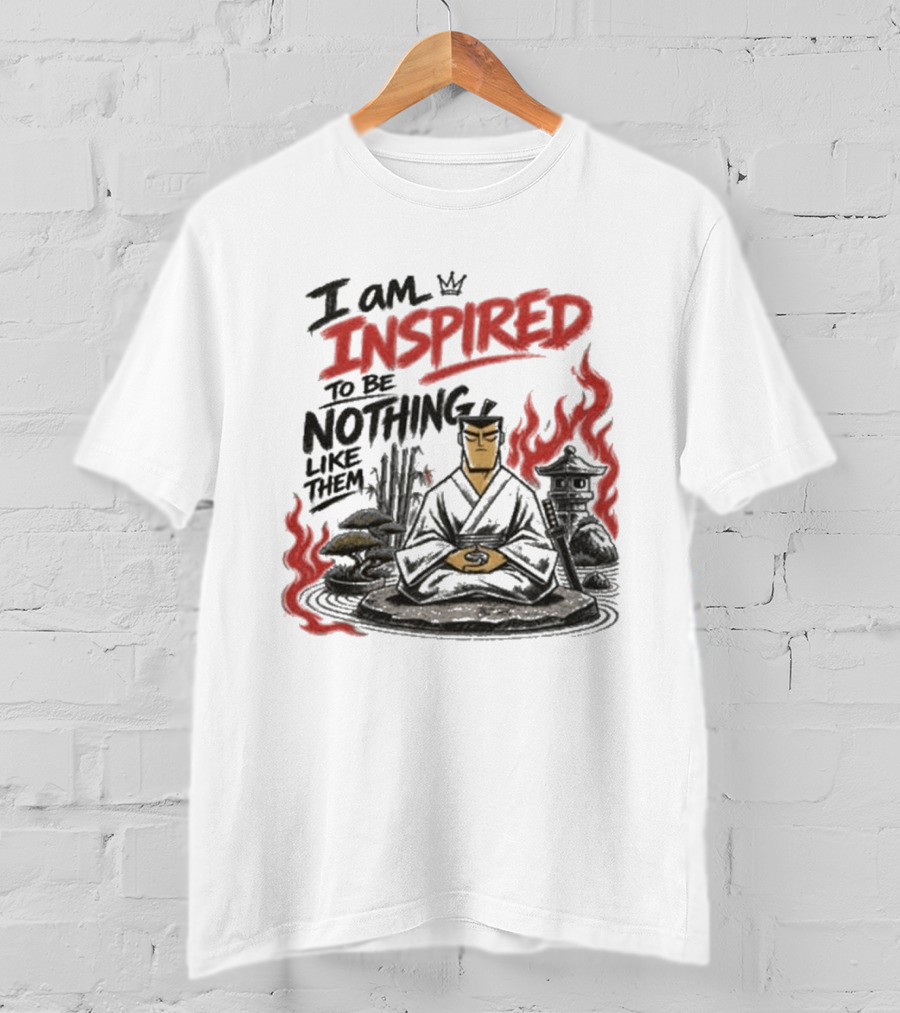 I Am Inspired To Be Nothing Like Them Third Eye Kingdom Be Different T-Shirt
