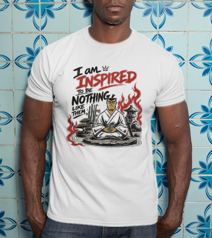 I Am Inspired To Be Nothing Like Them Third Eye Kingdom Be Different T-Shirt