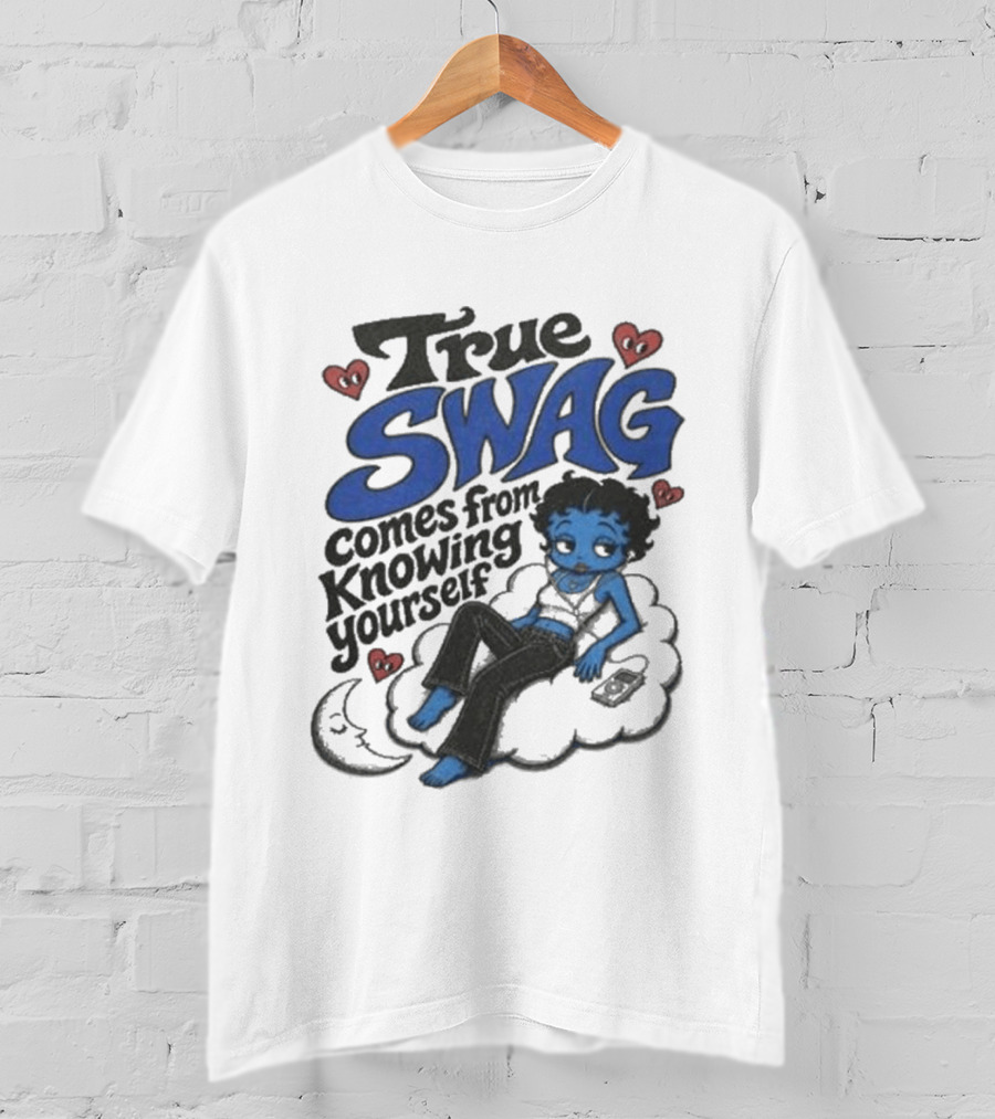 True Swag Comes From Knowing Yourself Third Eye Kingdom Self Knowledge T-Shirt