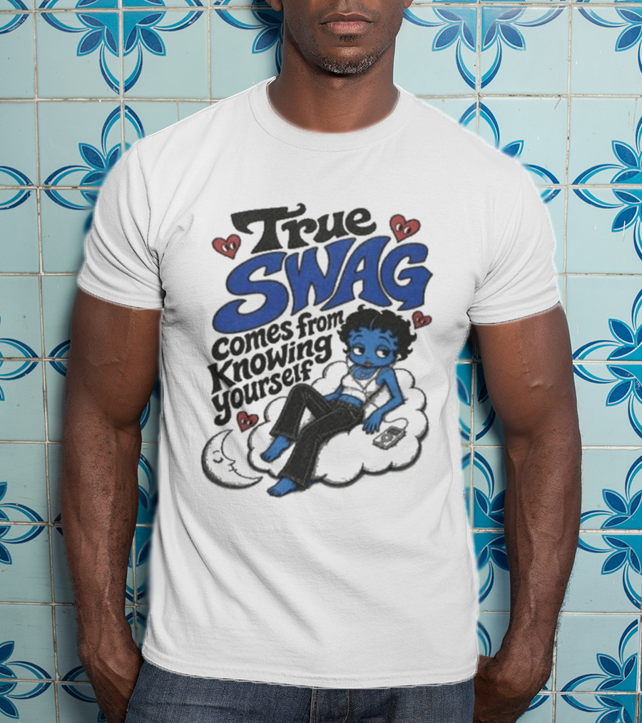 True Swag Comes From Knowing Yourself Third Eye Kingdom Self Knowledge T-Shirt