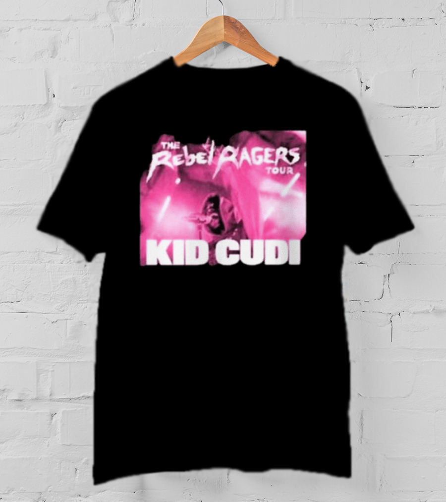 Kid Cudi 2026 The Rebel Ragers Tour Dates T-Shirt