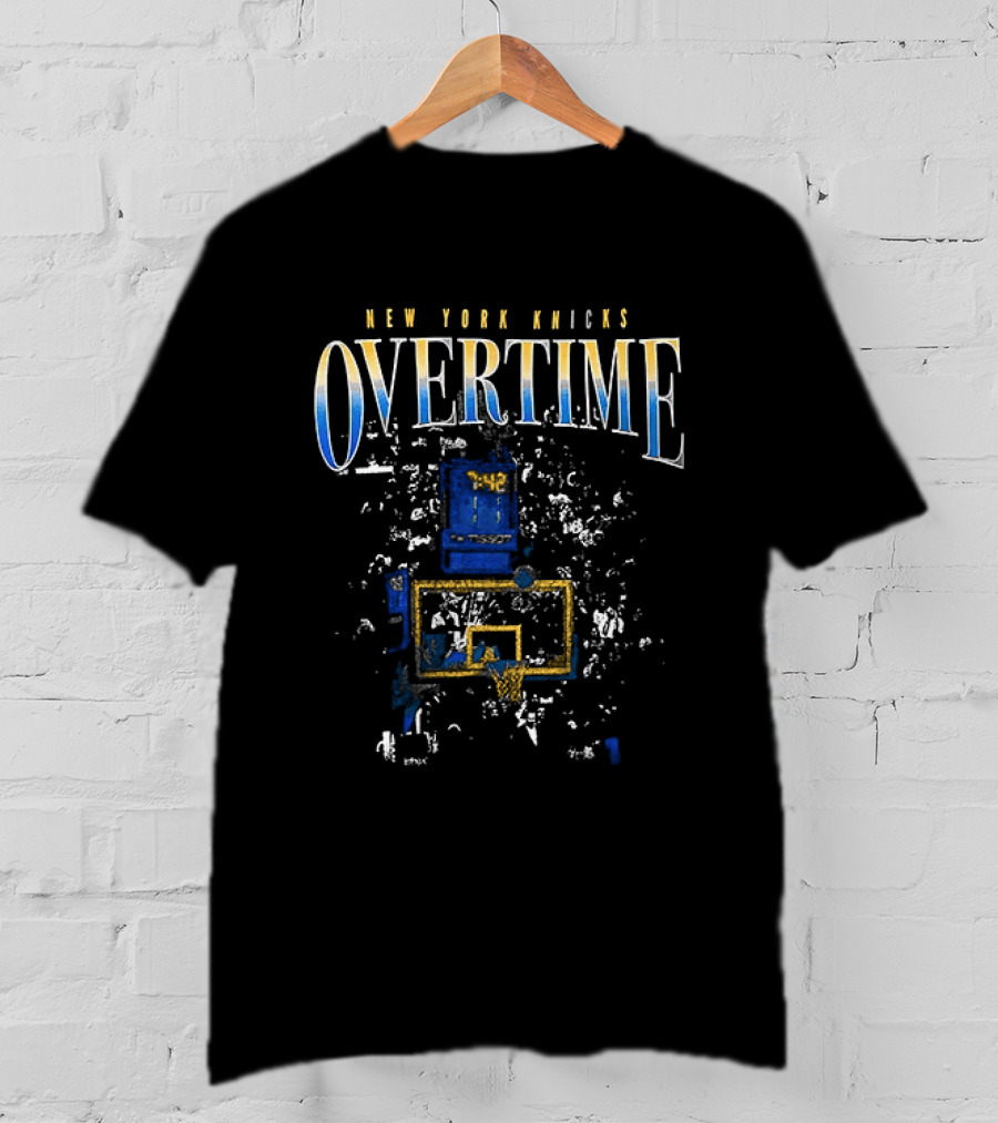New York Knicks Overtime Basketball Court T-Shirt
