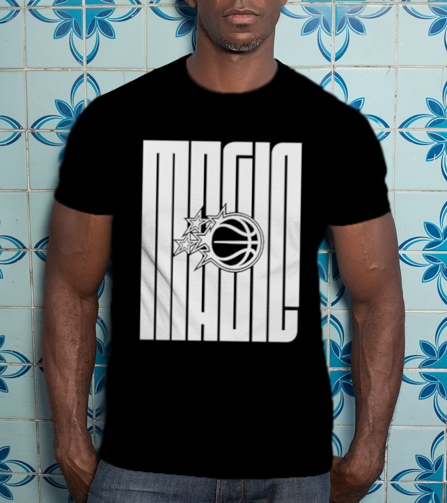 Orlando Magic Basketball Team Logo NBA Merchandise T-Shirt
