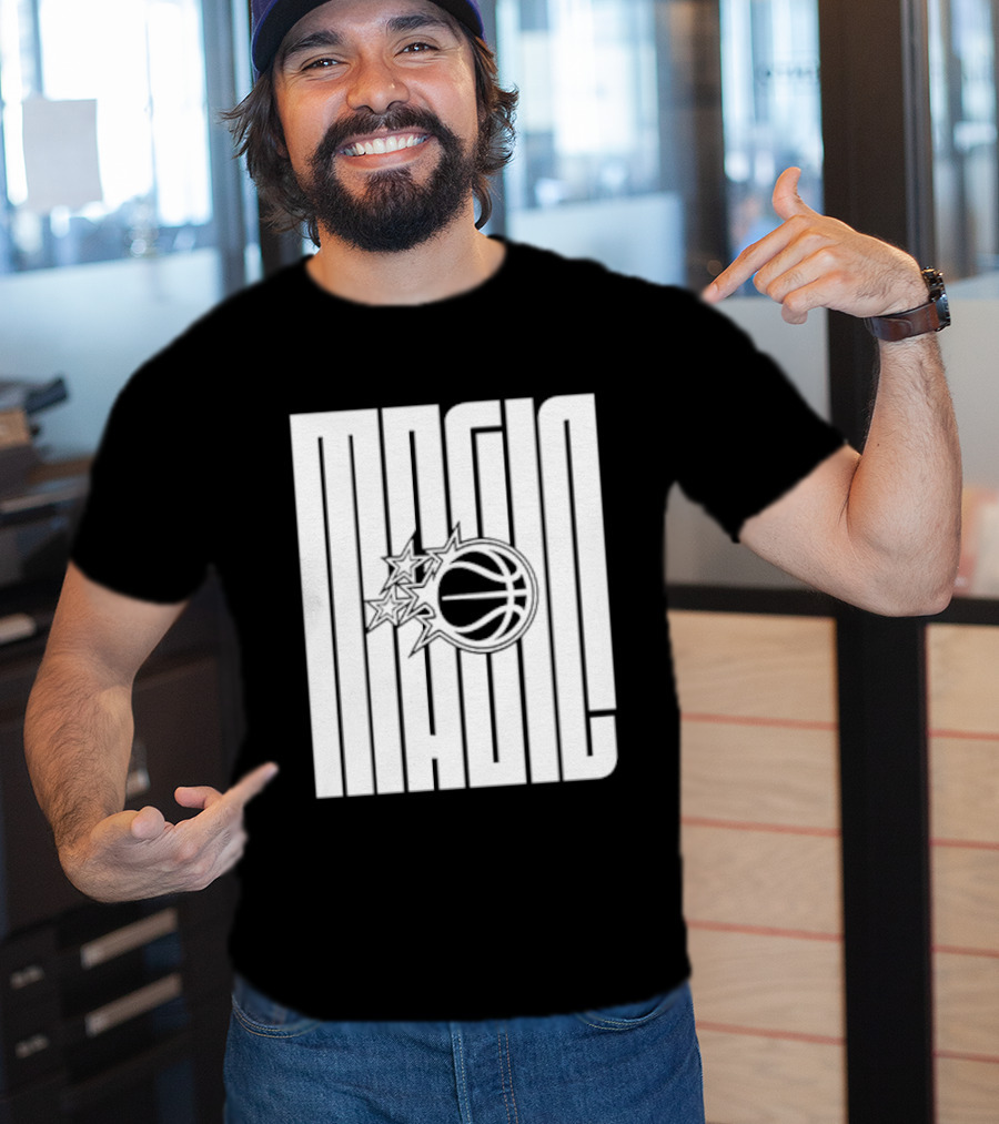 Orlando Magic Basketball Team Logo NBA Merchandise T-Shirt