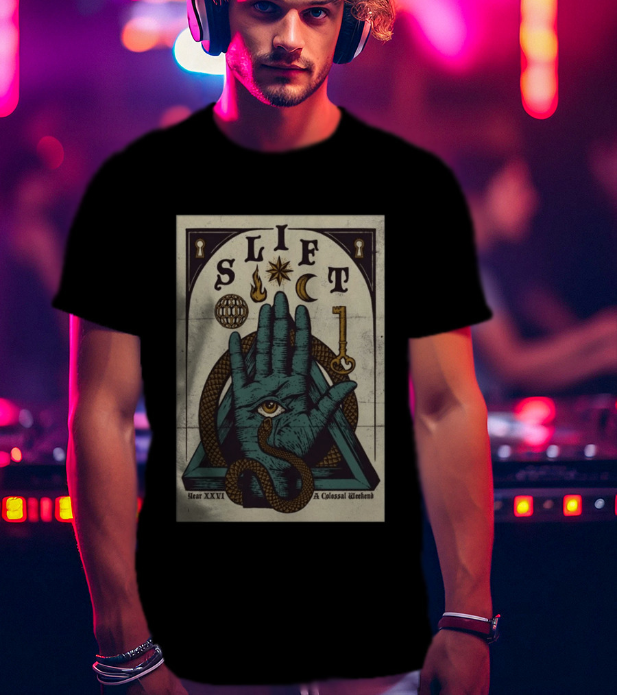 Slift Year XXVI A Colossal Weekend Key T-Shirt