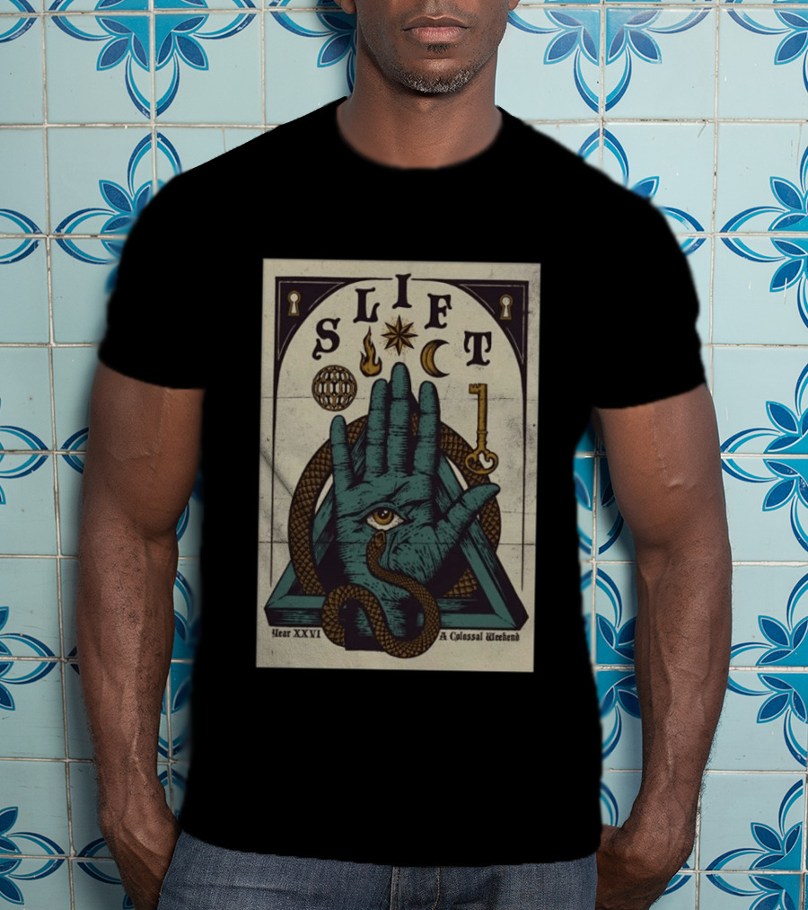 Slift Year XXVI A Colossal Weekend Key T-Shirt