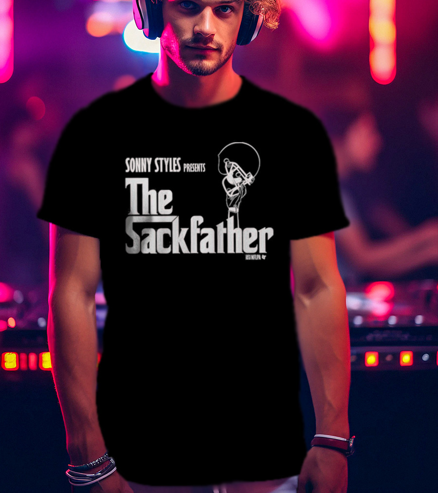 Sonny Styles Presents The Sackfather Helmet T-Shirt