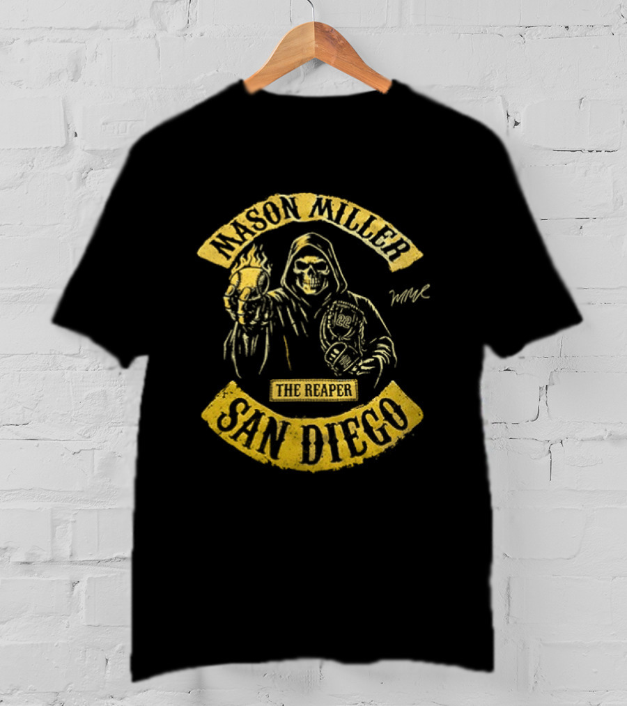 Mason Miller The Reaper San Diego Padres T-Shirt