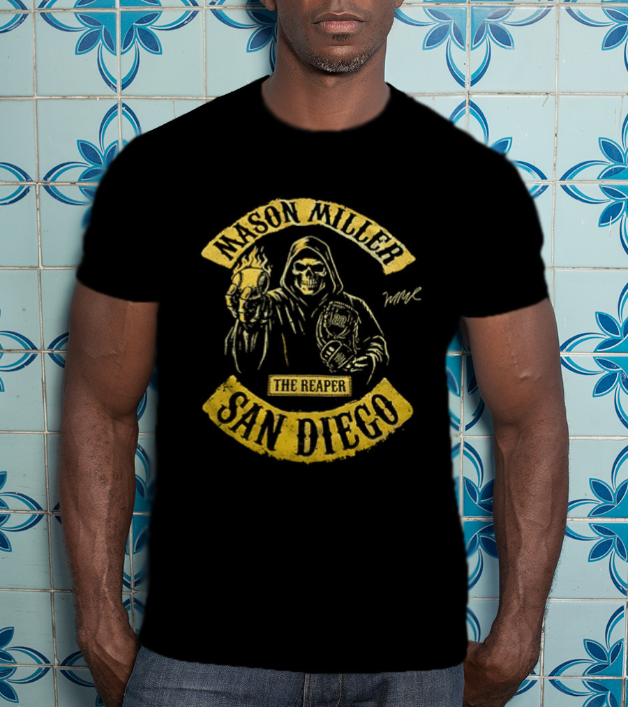 Mason Miller The Reaper San Diego Padres T-Shirt