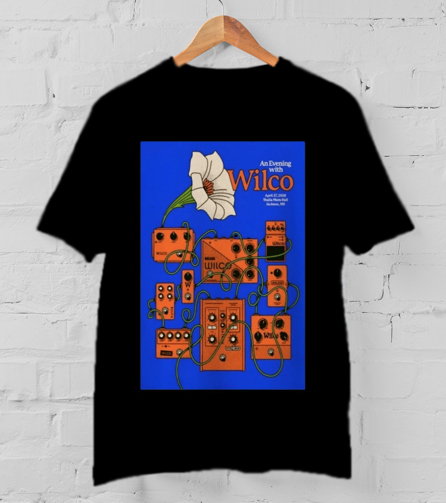 An Evening With Wilco April 27 2026 Thalia Mara Hall Jackson MS T-Shirt