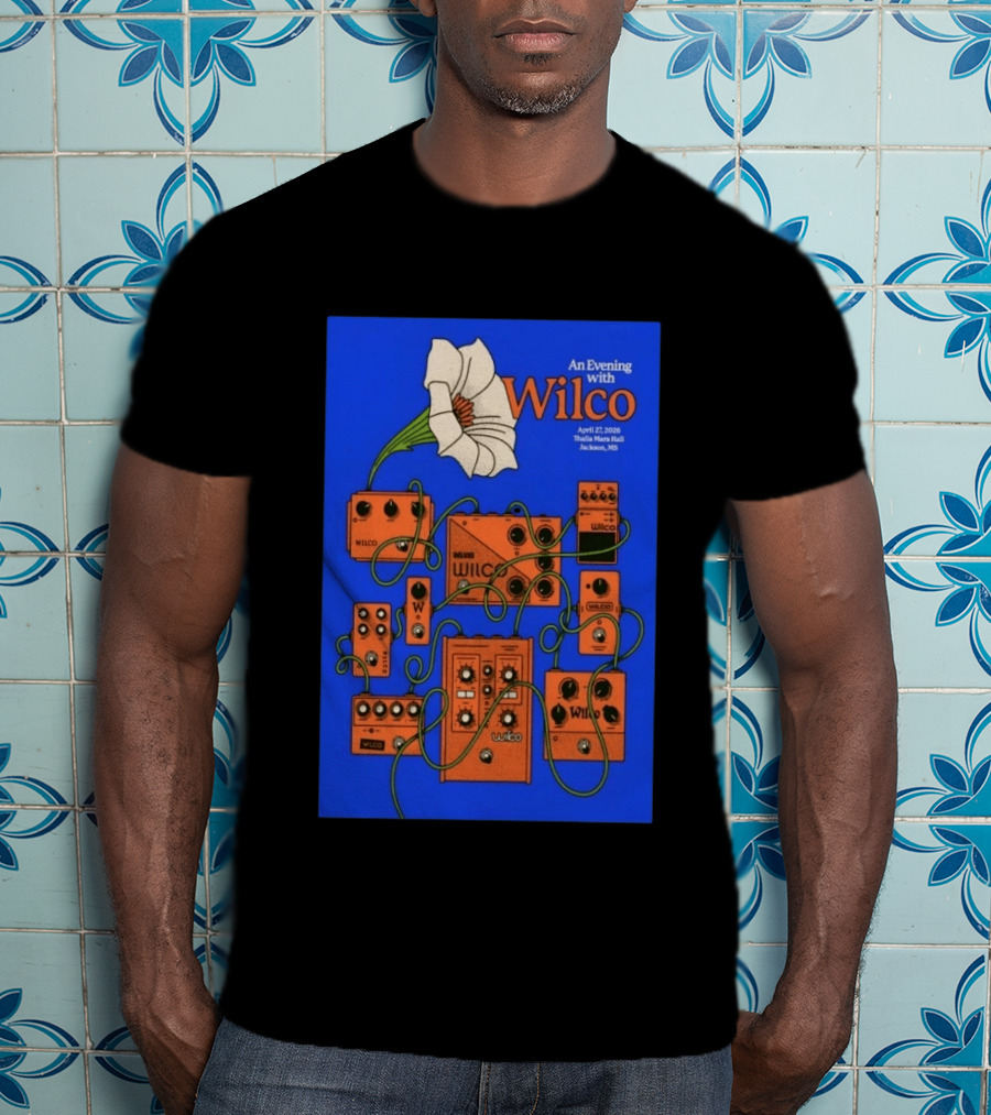 An Evening With Wilco April 27 2026 Thalia Mara Hall Jackson MS T-Shirt