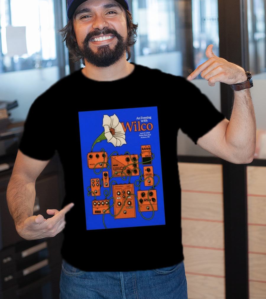 An Evening With Wilco April 27 2026 Thalia Mara Hall Jackson MS T-Shirt