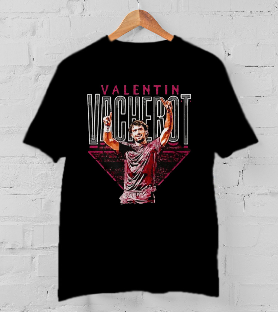 Valentin Vacherot Tennis Player Celebration T-Shirt