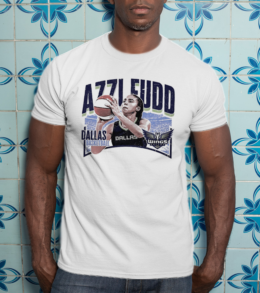 Azzi Fudd Dallas Wings Basketball WNBA T-Shirt