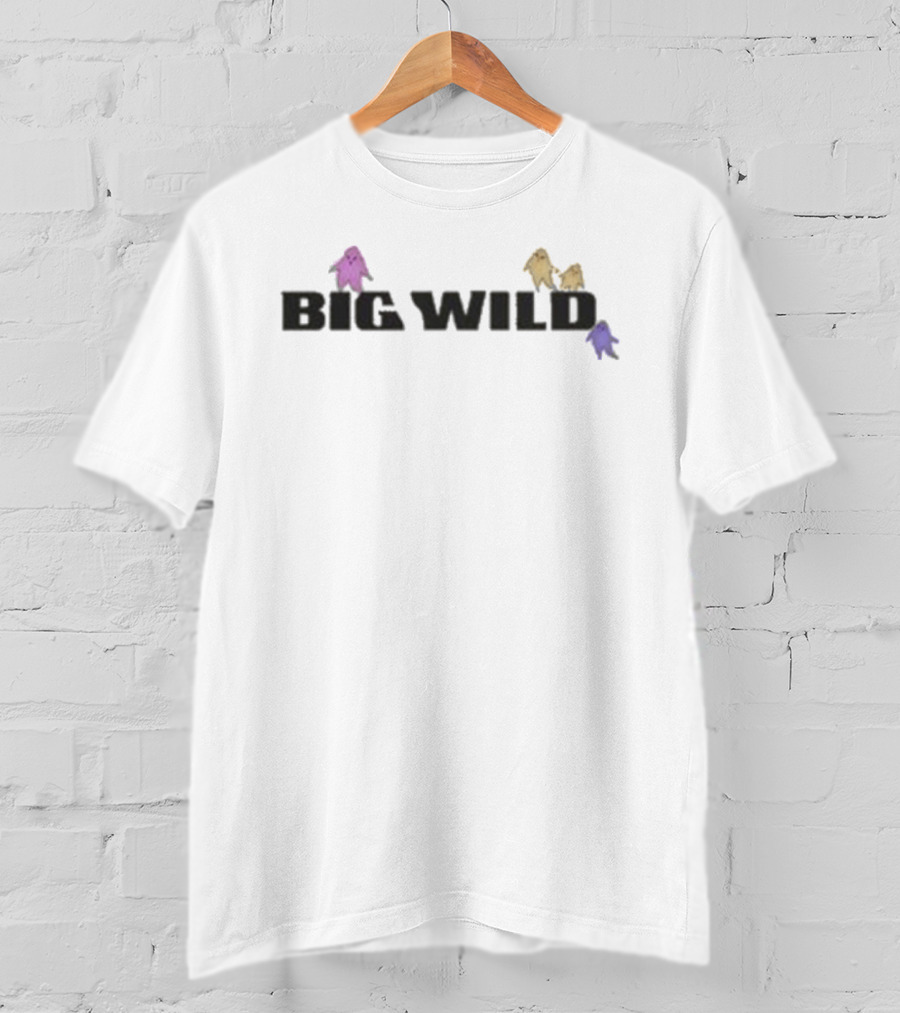 Big Wild Colorful Figures T-Shirt