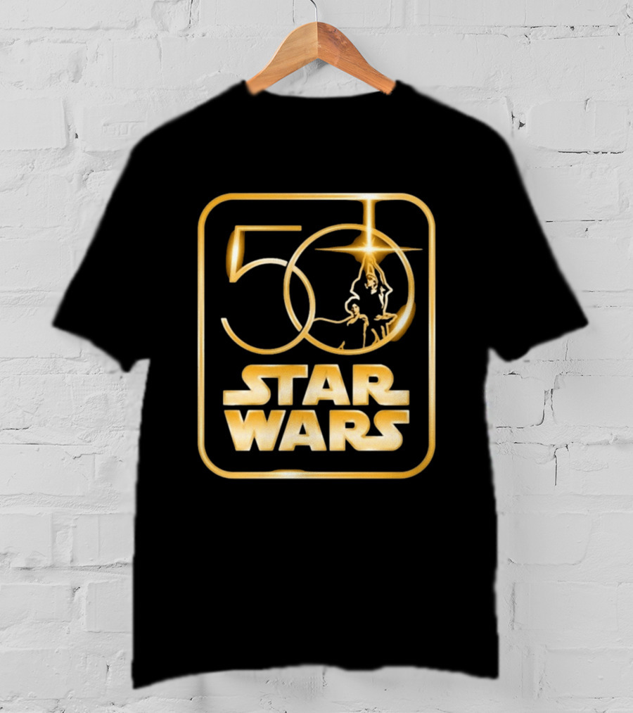 Star Wars 50th Anniversary Golden Celebration T-Shirt
