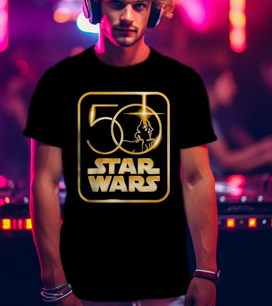 Star Wars 50th Anniversary Golden Celebration T-Shirt