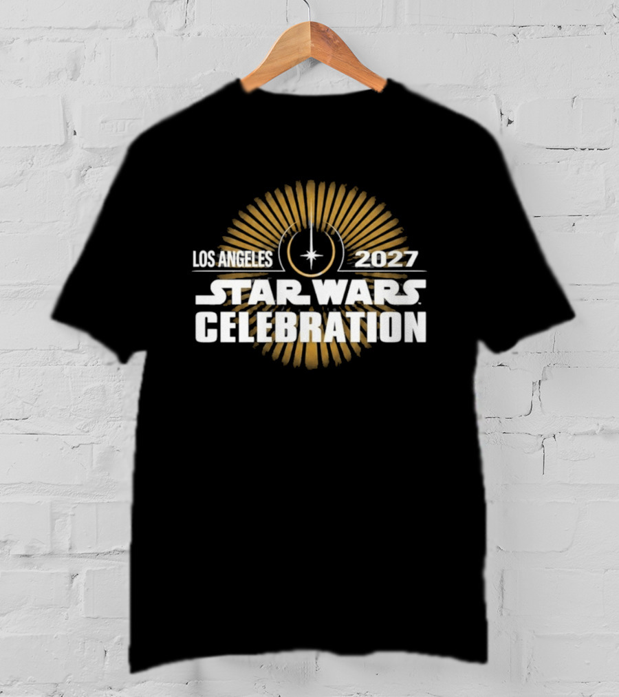 Los Angeles 2027 Star Wars Celebration Sunburst T-Shirt