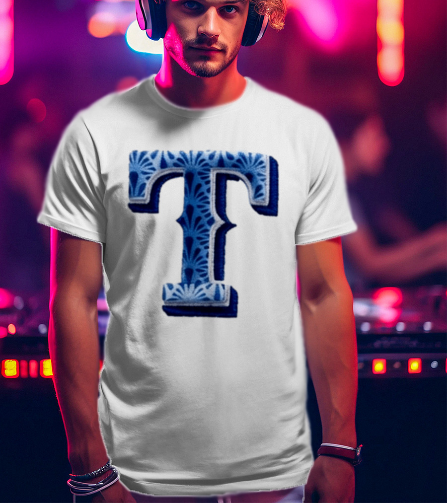 2026 Rangers Mexican Heritage Hat Giveaway T-Shirt