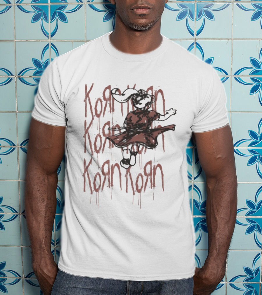 Korn Follow The Leader Drip T-Shirt