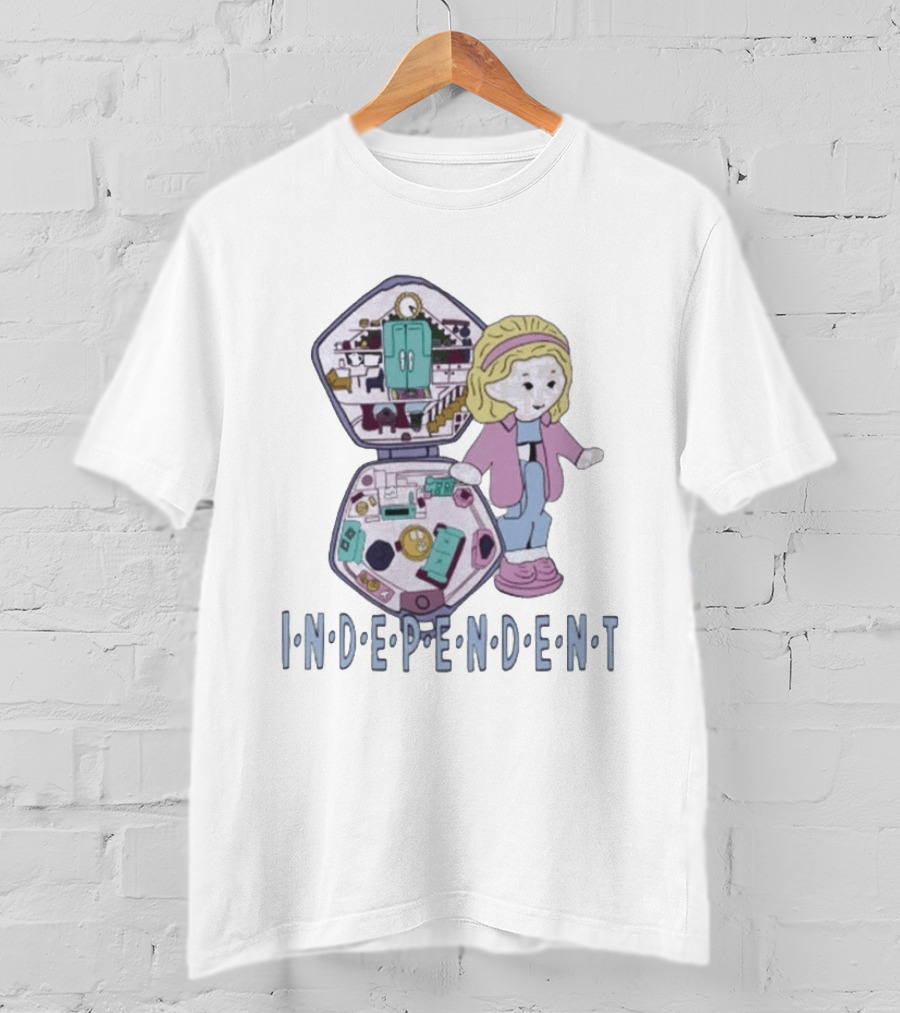 Independent Polly Pocket Retro Toy Character Nostalgia T-Shirt