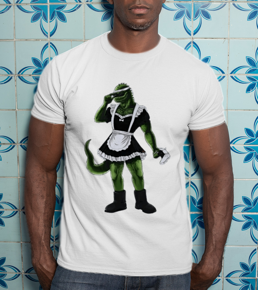 King Kreas Lizard Maid Cosplay Unique Fantasy T-Shirt