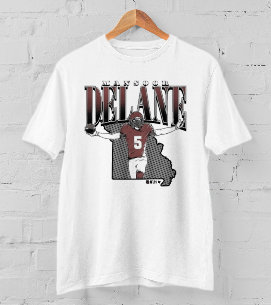 Mansoor Delane 5 Kansas City Chiefs Star Remix T-Shirt
